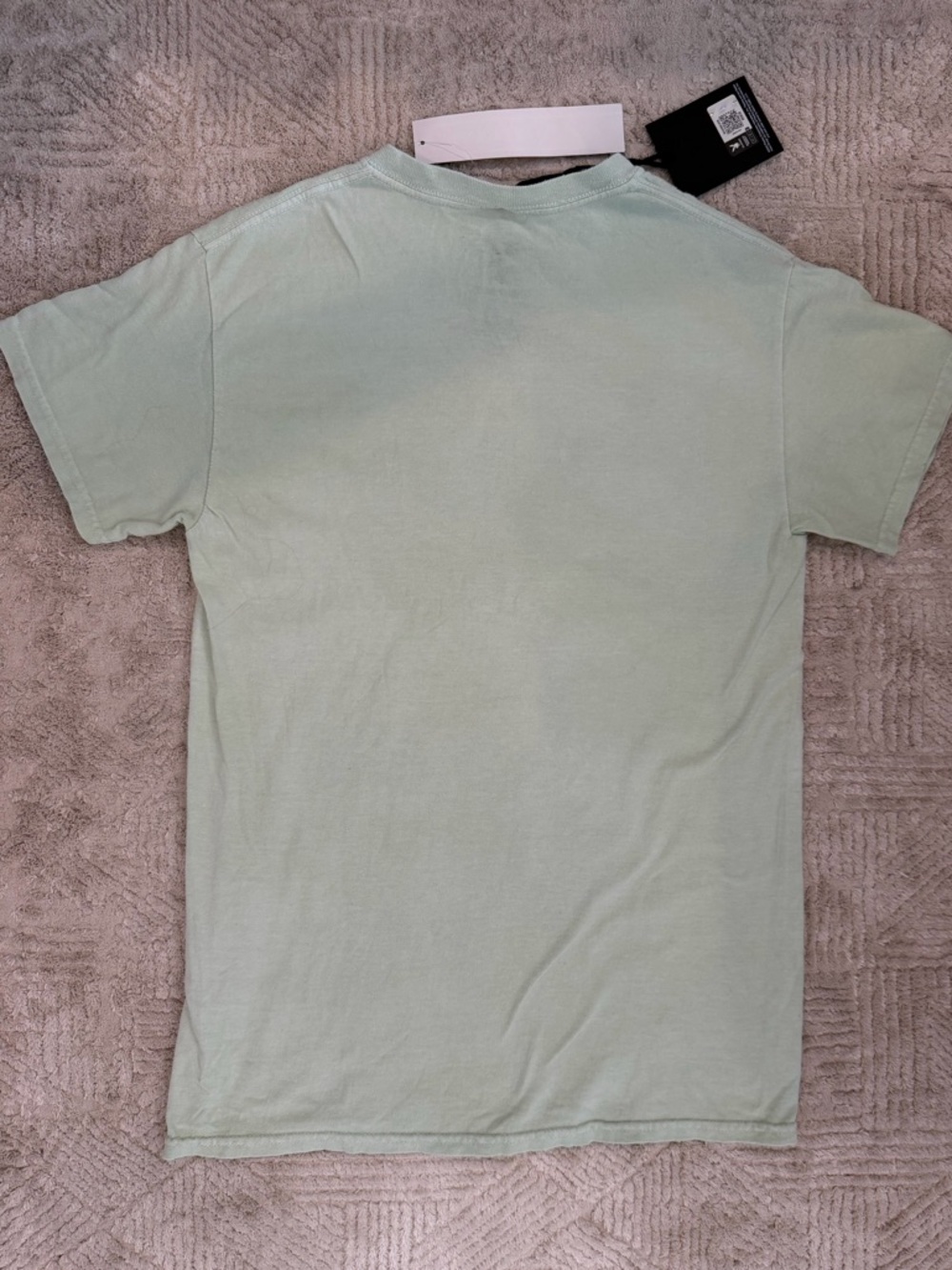 PLAYBOY Mint Tee with Bright Blue Bunny Logo - Picture 4 of 4